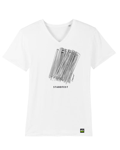 Cooles-Camping-Bio-Herren-T-Shirt-Presenter_White