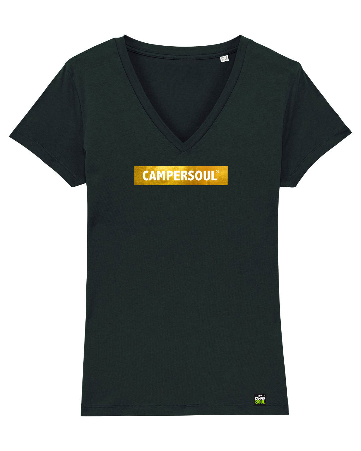 Cooles-Camping-Bio-Damen-T-Shirt-Evoker_Black