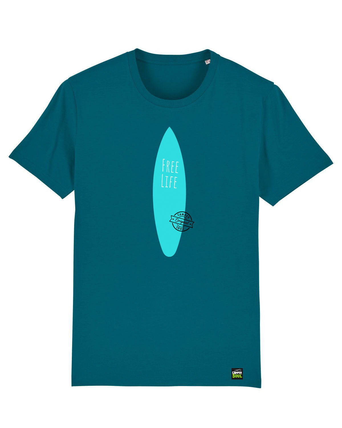 Cooles-Camping-Bio-Herren-T-Shirt