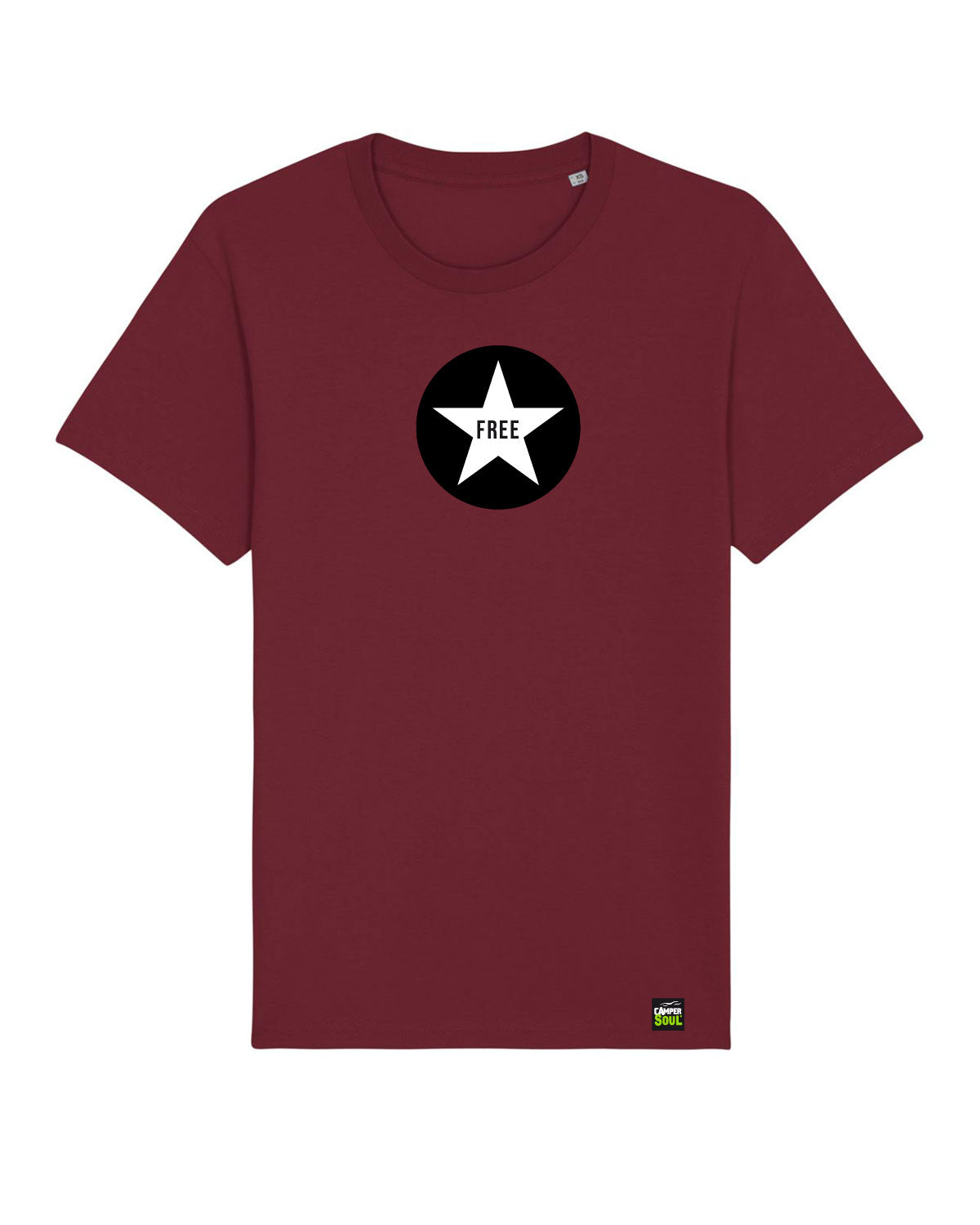 Cooles-Camping-Bio-Herren-T-Shirt-Rocker_Burgundy