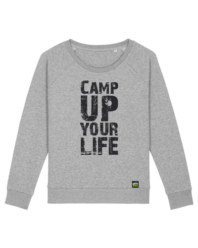 Cooles-Camping-Bio-Damen-Sweatshirt-Dazzler_Heather-Grey