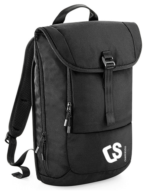 Camper Soul white Label – stylischer Rucksack schwarz