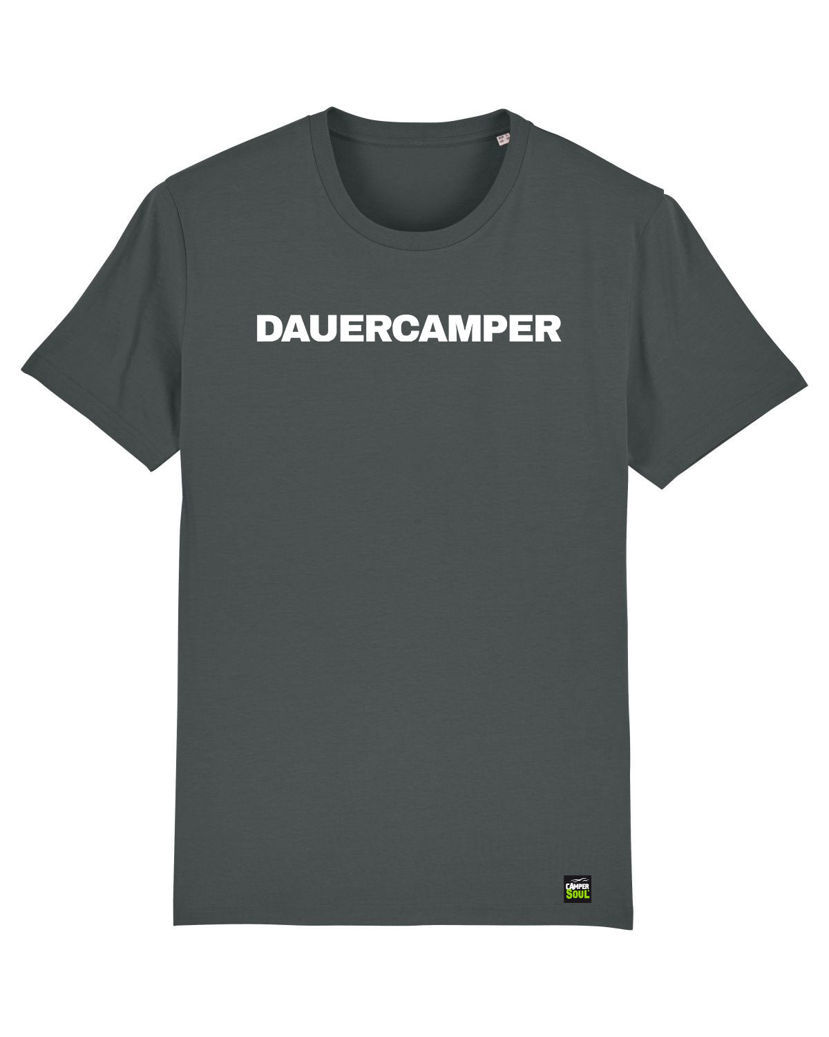 Dauercamper-T-Shirt-Anthracite