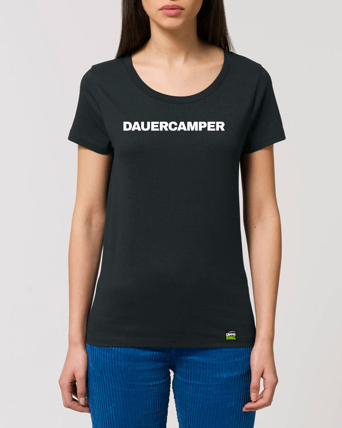 Dauercamper – Bio Damen T-Shirt