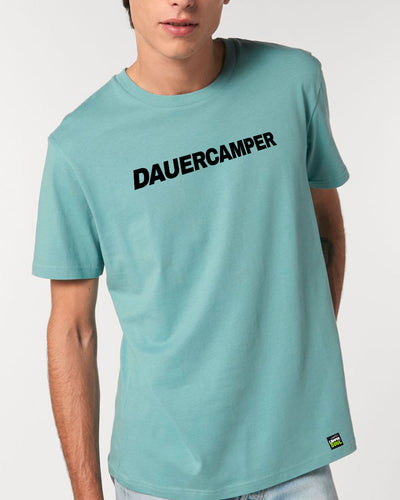 Dauercamper – Bio Herren T-Shirt (Unisex)